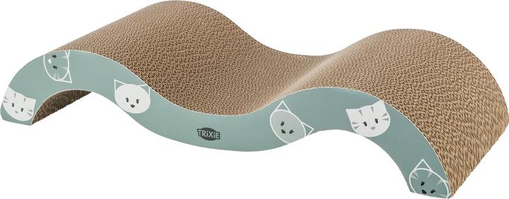 Actual product image Trixie Scratch wave Mimi (9 cm, Brown, Turquoise)