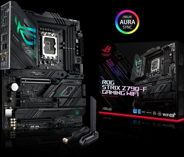 Actual product image ASUS ROG STRIX Z790-F GAMING WIFI (LGA 1700, Intel Z790, ATX)