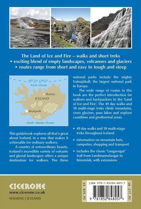 Actual product image Walking and Trekking in Iceland (English, Dillon Paddy, 2015)