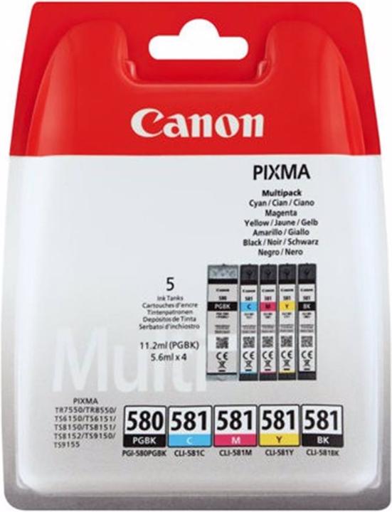 Produktbild Canon PGI-580XL / CLI-581 (M, BK, C, Y)