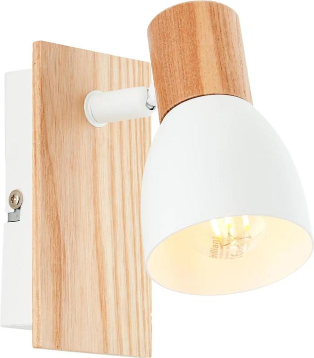 Brilliant Daintree wall spot bianco/natura (E14)