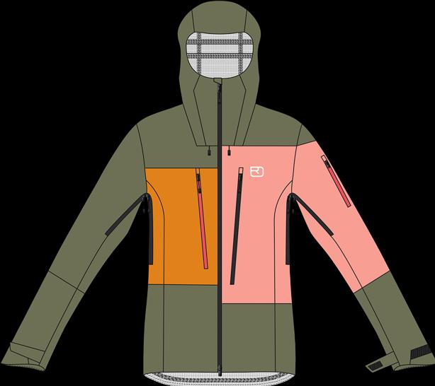 Actual product image Ortovox Deep Shell Jacket W (L)
