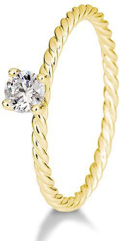 Produktbild Breuning Verlobungsring Kordel (55, 750/18 K Gold)