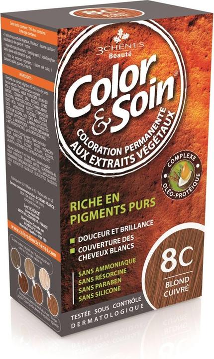 3 Chênes Coloration 8C blond cuivré (8C blond cuivré)