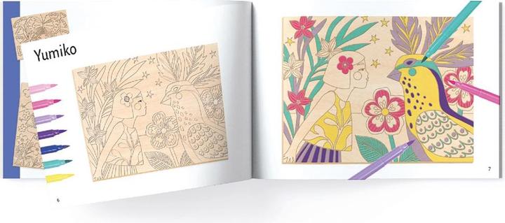 Image du produit Djeco Peinture sur bois Douces filles