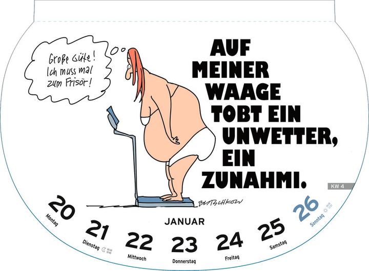 Produktbild Heye Bildkalender Dumme Sprüche (21 x 29 cm, Harter Einband, Deutsch)