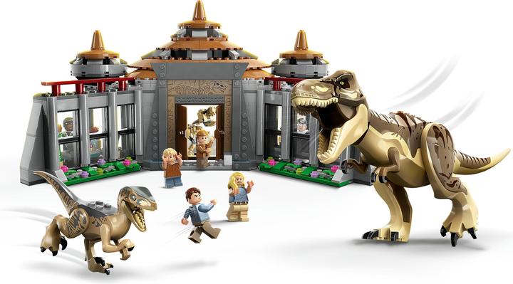 Immagine prodotto LEGO L'attacco del T. rex e del rapace al centro visitatori (76961, LEGO Jurassic World)