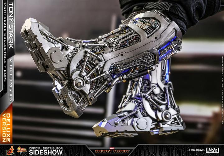 Produktbild Hot Toys Iron Man "Tony Stark - Mech Test - DLX Version" 1/6 Movie Masterpiece Actionfigur