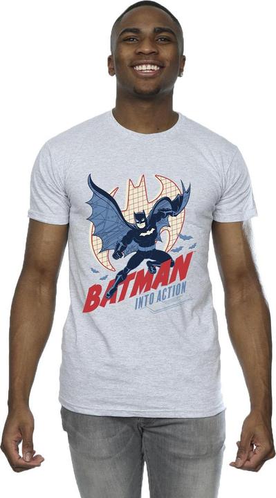 Produktbild Batman Into Action TShirt (XL)