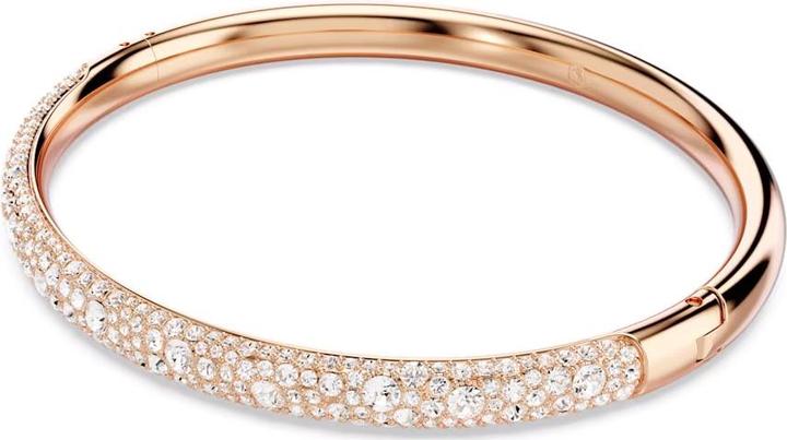 Produktbild Swarovski Meteora Armreif Schnee Pavé Weiss Roségold (Swarovski Metall)