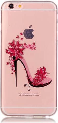 Actual product image Ueli Express iPhone 6s / 6 Super Slim Rubber Case TPU High Heels Flowers (Apple iPhone 6s, Apple iPhone 6)