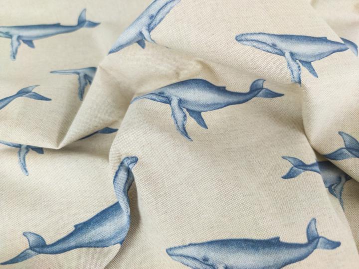 Produktbild Plückefinken Kuschelkissen Wale (40 x 40 cm)