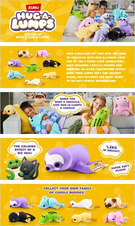 Image du produit Zuru Hug-A-Lumps (Luna) (20 cm)