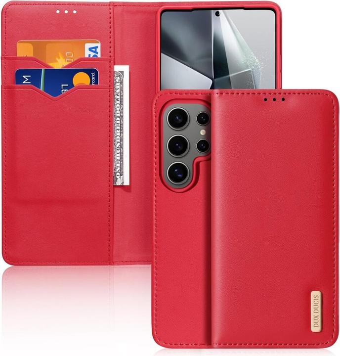 Produktbild Dux Ducis Hivo Series Leder Bookcover Hülle (Samsung Galaxy S25 Ultra)