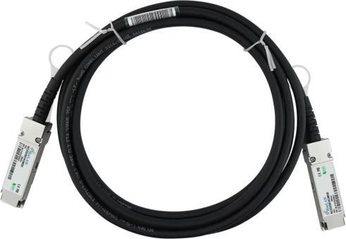 Actual product image BlueLAN Atto CBL-0128-003 compatible DAC QSFP SC252501K3M30