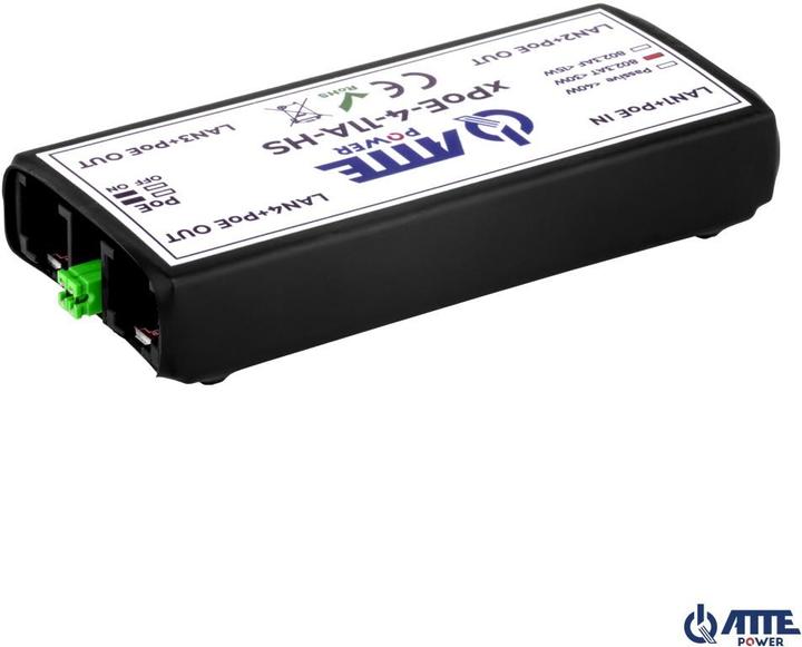Produktbild Atte SCHALTER POE, EXTENDER XPOE-4-11A-HS 4 PORTS (4 Ports)