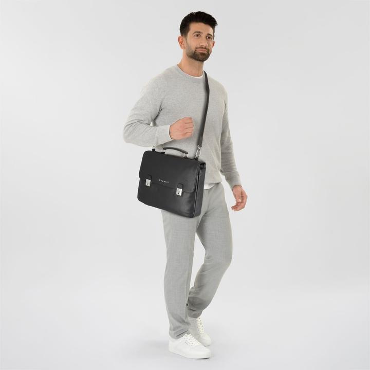 Produktbild Bugatti Valencia Aktentasche RFID Leder 40 cm Laptopfach