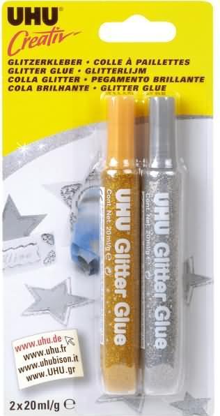 Actual product image UHU Glitter glue (20 g, 20 ml)