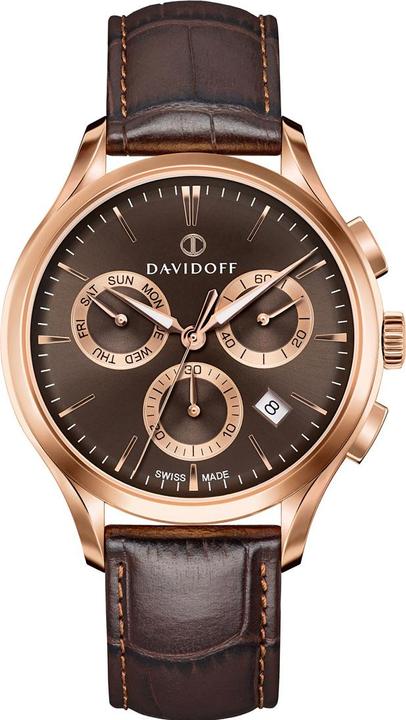 Immagine prodotto Davidoff Cronografo Essentials No. 1 (Orologio da polso analogico, 44 mm)