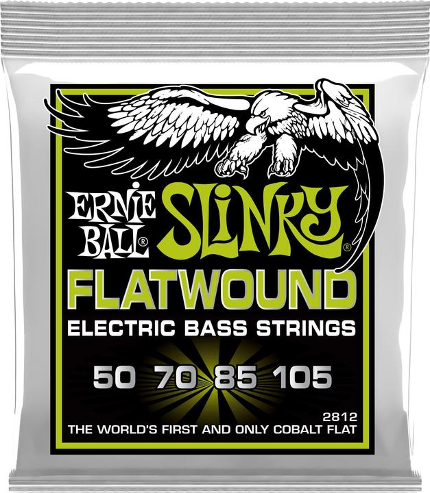 Ernie Ball Cobalt Flat Regular (4 x, E-Bass, 0.11")