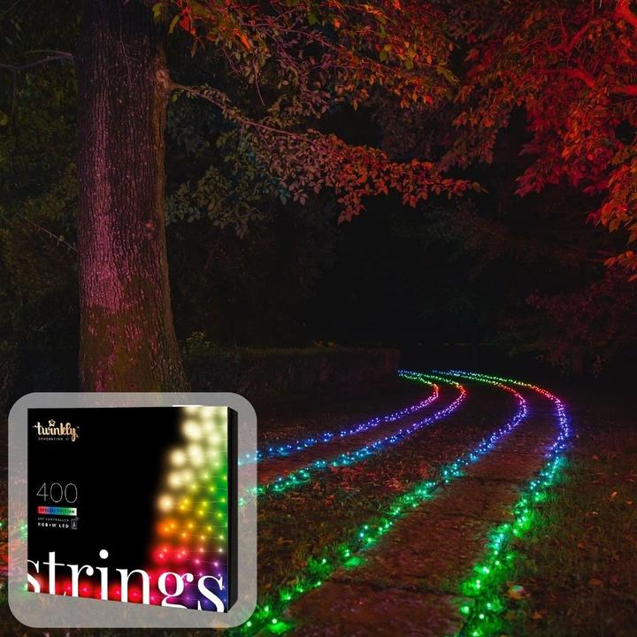 Productafbeelding Twinkly Draadloze kerstboomverlichting e String of Lights STRINGS 400 (32 m)