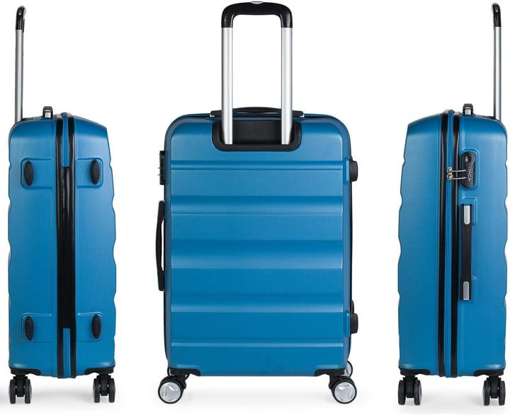 Actual product image Itaca Hartschalenkoffer-Set für Reisen (65 l, Hand luggage (up to 50 litres), M (50 - 90l))