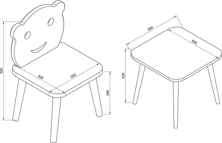 Actual product image VCM LiLuLa placemat (Kids table)
