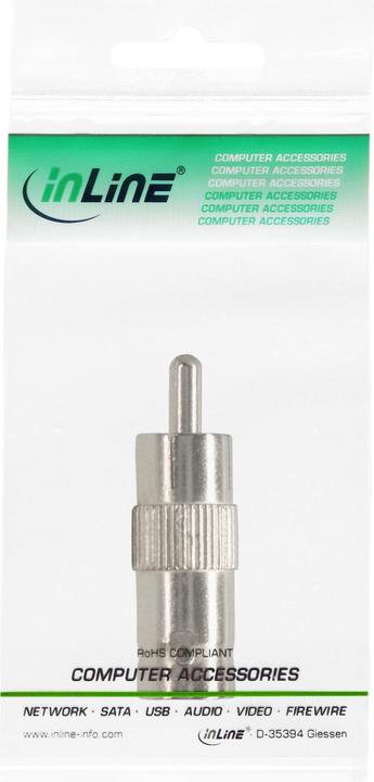Image du produit InLine Adaptateur vidéo (Adaptateur jack)