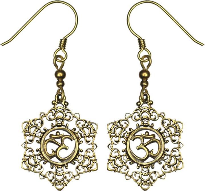 Image du produit Star Piercing Boucle d'oreille plaquée or Om