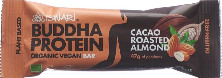Immagine prodotto Iswari Buddha Energy Organic Cocoa & Almond Bar (47g) (1 pz., 47 g)