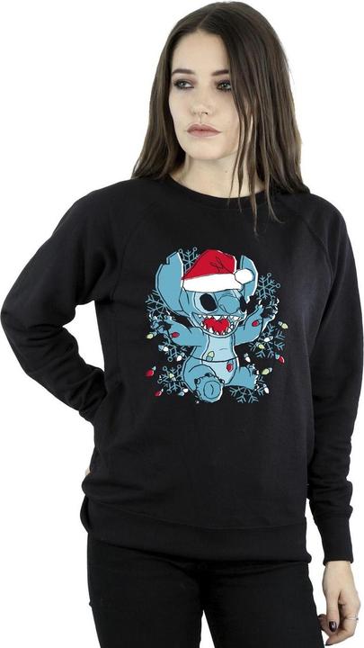 Image du produit Disney - Sweat LILO AND STITCH CHRISTMAS LIGHTS SKETCH - Femme (XXL)