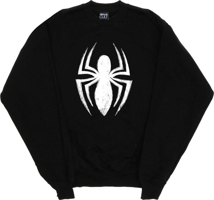 Actual product image Womens/Ladies Spider-Man Ultimate Spider Logo Sweatshirt (S)