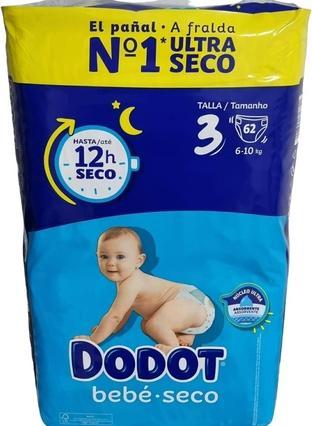 Dodot ETAPAS T3 Diapers 6-10 kg (Size 3+, 1 Piece)