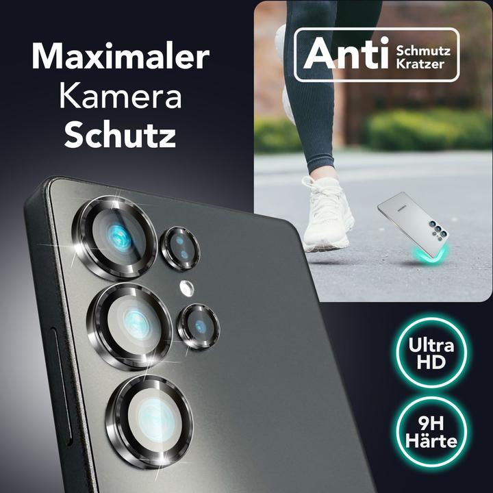 Produktbild Nalia Focus.Pro CLX - Kameraschutz Linsenglas Reflexionsfrei - Camera Lens Protector (1 Stück, Samsung Galaxy S25 Ultra)