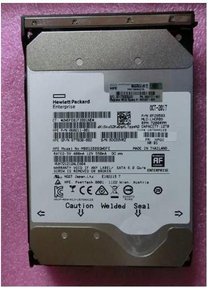 Image du produit HPE DRV HDD 12TB 7.2K LFF SATA (12 To, 3.5")