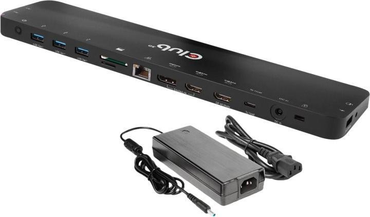 Produktbild Club 3D CSV-1566 (USB-C, 4 Ports)