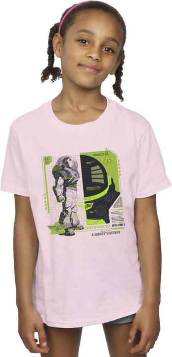 Immagine prodotto Disney Lightyear Buzz Tech Panel Maglietta Ragazze (140, 146)