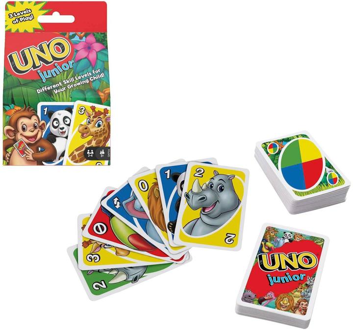 Produktbild Mattel Games Uno (Englisch, Deutsch, Französisch, Italienisch)
