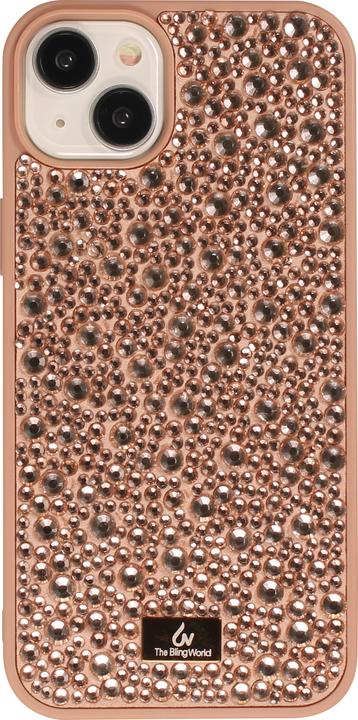 Actual product image PhoneLook Coque diamond strass The Bling World rose (Apple iPhone 15 Plus)