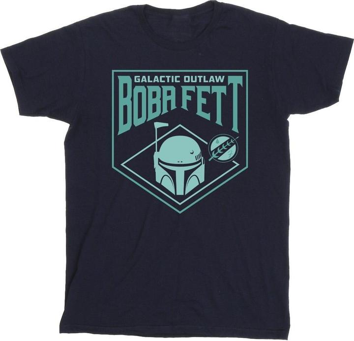 Immagine prodotto Star Wars The Book Of Boba Fett Galactic Helm Chest Maglietta Uomo (L)