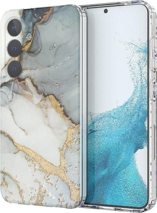 Actual product image Cover-Discount Cover mobile phone case IMD Grey Marble (Samsung Galaxy S24+)