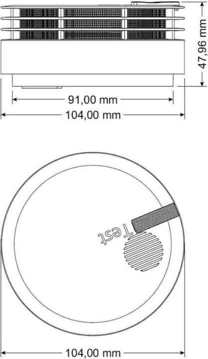 Produktbild Hekatron Genius Plus Rauchmeld