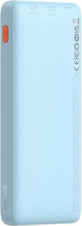 Actual product image Baseus Airpow 10000 mAh 20W powerbank (blue) (10000 mAh, 20 W, 20 Wh)