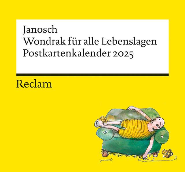 Immagine prodotto Janosch: "Wondrak per tutte le situazioni" (cartolina calendario 2025) (Copertina rigida, Tedesco)