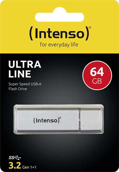 Actual product image Intenso Ultra Line (64 GB, USB-A, USB 3.0)