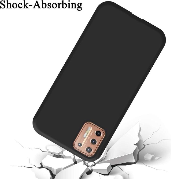 Actual product image Cadorabo Bumper Case for Motorola MOTO G9 PLUS TPU Liquid Silicone Cover for Motorola MOTO G9 PLUS (Motorola Moto G9 Plus)