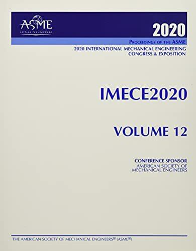 Produktbild Proceedings of the ASME 2020 International Mechanical Engineering Congress and Exposition (IMEC (Englisch, ASME, 2021)