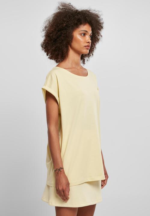 Actual product image Urban Classics Ladies Organic Extended Shoulder Tee - 5650 (5XL)