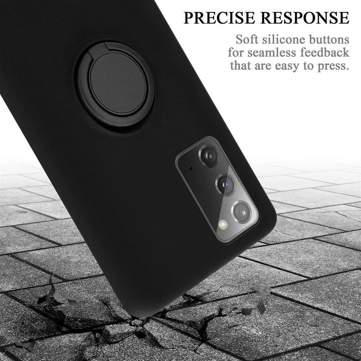 Actual product image Cadorabo TPU Liquid Ring Silicone Case Cover (Samsung Galaxy Note 20)