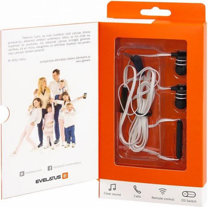 Actual product image Evelatus EEP01 (No noise cancelling, Cable)